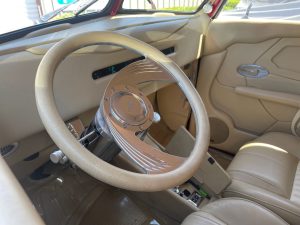 1937 Ford Cabriolet Streetrod interior seats Florida Rod Shop