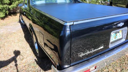 Florida Rod Shop 1987 El Camino SS Black Exterior