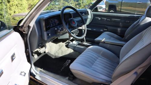 Florida Rod Shop 1987 El Camino SS Gray Interior