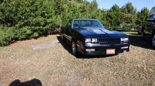 Florida Rod Shop 1987 El Camino SS Black Exterior