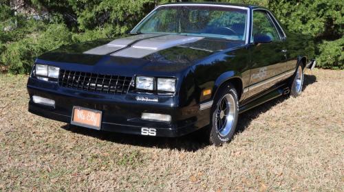 Florida Rod Shop 1987 El Camino SS Black Exterior