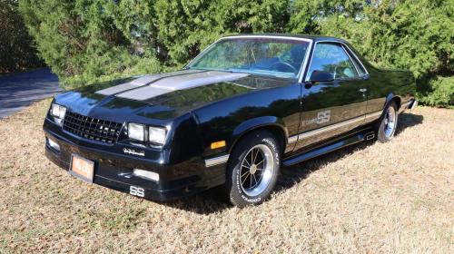 Florida Rod Shop 1987 El Camino SS Black Exterior