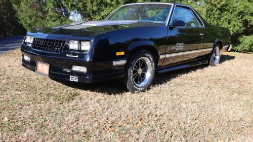 Florida Rod Shop 1987 El Camino SS Black Exterior