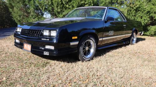 Florida Rod Shop 1987 El Camino SS Black Exterior