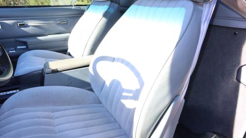 Florida Rod Shop 1987 El Camino SS Gray interior