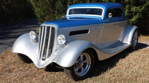 Florida Rod Shop 1933 Ford 3 window coupe exterior