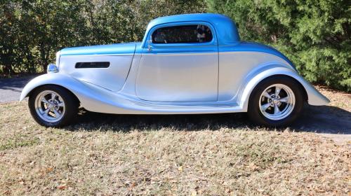 Florida Rod Shop 1933 Ford 3 window coupe exterior