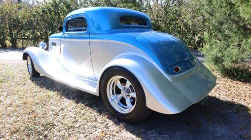 Florida Rod Shop 1933 Ford 3 window coupe exterior