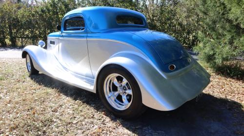 Florida Rod Shop 1933 Ford 3 window coupe exterior