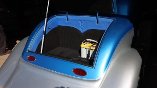 Florida Rod Shop 1933 Ford 3 window coupe interior