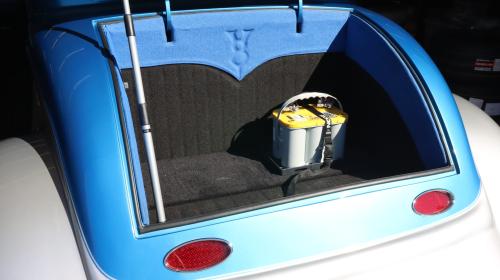 Florida Rod Shop 1933 Ford 3 window coupe interior