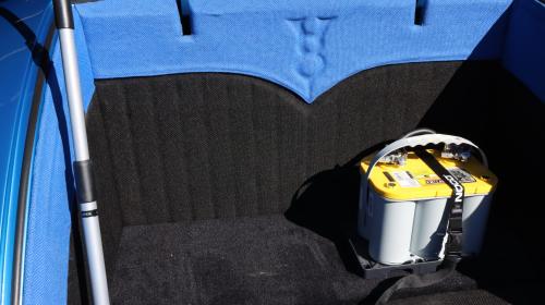 Florida Rod Shop 1933 Ford 3 window coupe interior