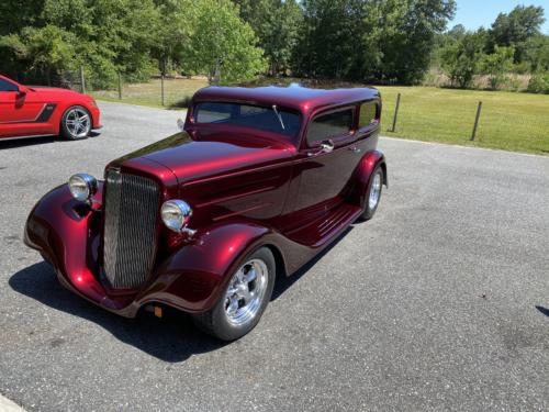 1934 Chevy Standard Custom PPG Candy paint exclusive to this car