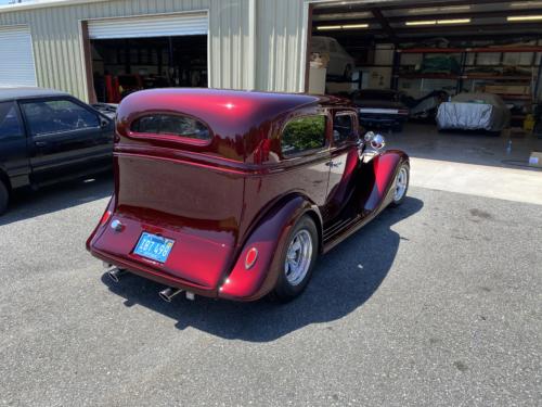 1934 Chevy Standard Custom PPG Candy paint exclusive to this car