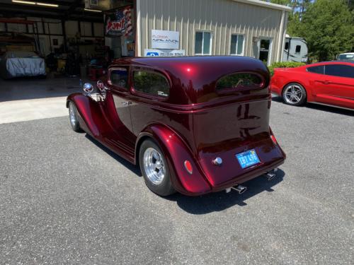 1934 Chevy Standard Custom PPG Candy paint exclusive to this car 