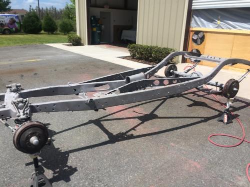 1935 Desoto frame primed