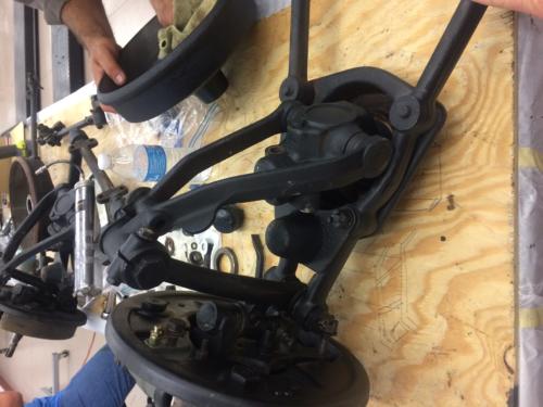 1935 Desoto front suspension rebuild