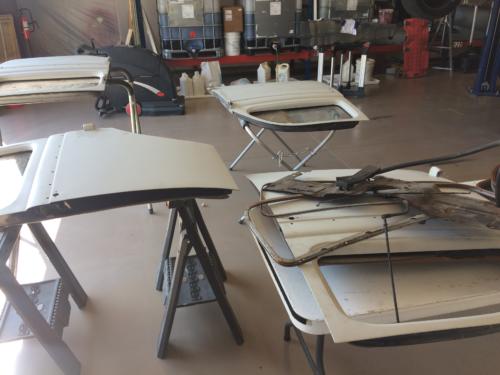 1935 Desoto parts in primer