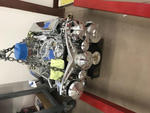 new engine dressed ready to go in