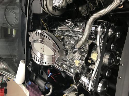 new engine in painted bay dressed