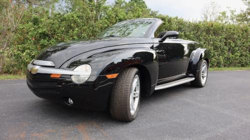 2009-SSR-19  Black SSR convertible truck floridarodshop.com